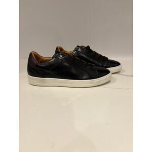 Bruno Magli Dante Navy Men’s Leather Sneakers BM1DANN0P Size 7 NEW w/o Box